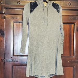 Steele Grey & Black Eric & Lani‎ Dress Medium